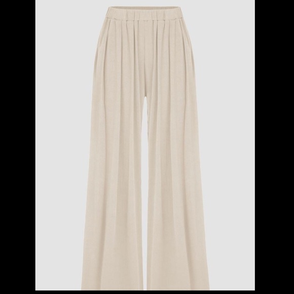 New Cream Cider Womens Wide Leg Pants - Picture 4 of 4